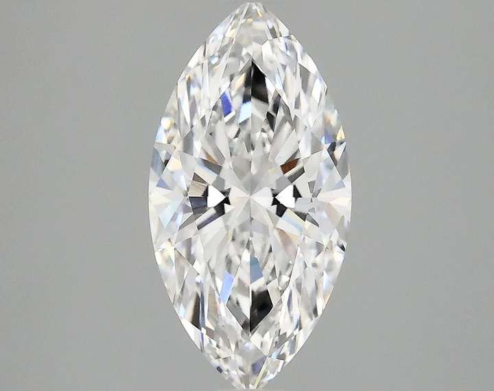 2.09 Carat Marquise Shaped Ideal Cut VVS2 IGI Certified Lab Grown Diamond