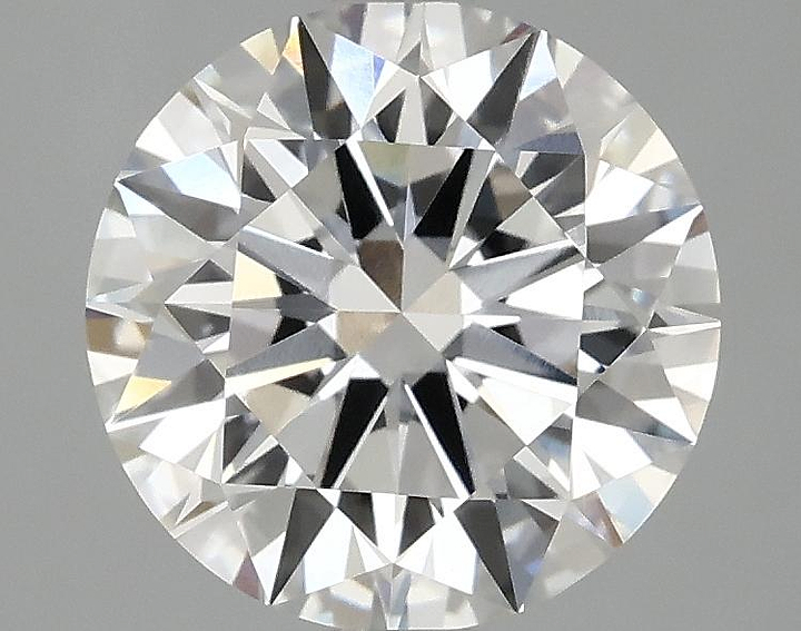 2.58 Carat Round Shaped Ideal Cut VVS2 IGI Certified Lab Grown Diamond