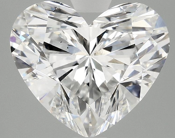 2.98 Carat Heart Shaped Ideal Cut VS1 IGI Certified Lab Grown Diamond