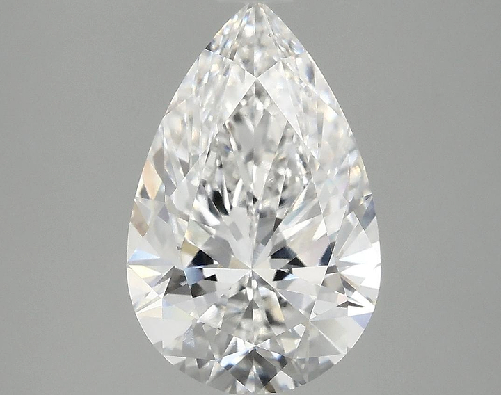 2.92 Carat Pear Shaped Ideal Cut VS1 IGI Certified Lab Grown Diamond
