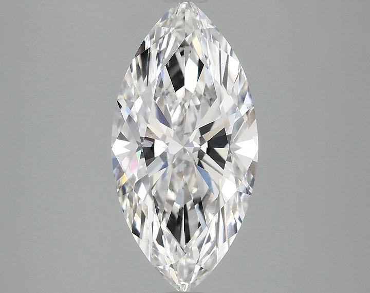 3.01 Carat Marquise Shaped Ideal Cut VS2 IGI Certified Lab Grown Diamond