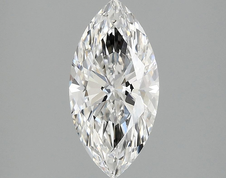 1.57 Carat Marquise Shaped Ideal Cut VVS2 IGI Certified Lab Grown Diamond