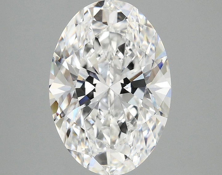 3.09 Carat Oval Shaped Ideal Cut VVS2 IGI Certified Lab Grown Diamond