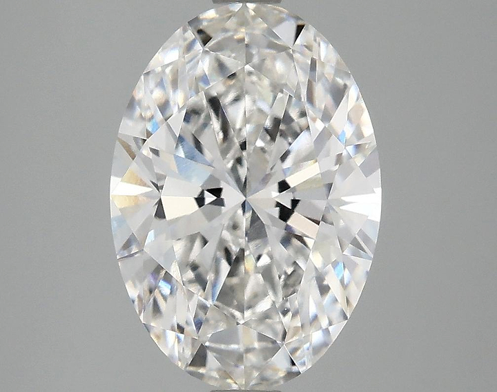 3.02 Carat Oval Shaped Ideal Cut VVS2 IGI Certified Lab Grown Diamond