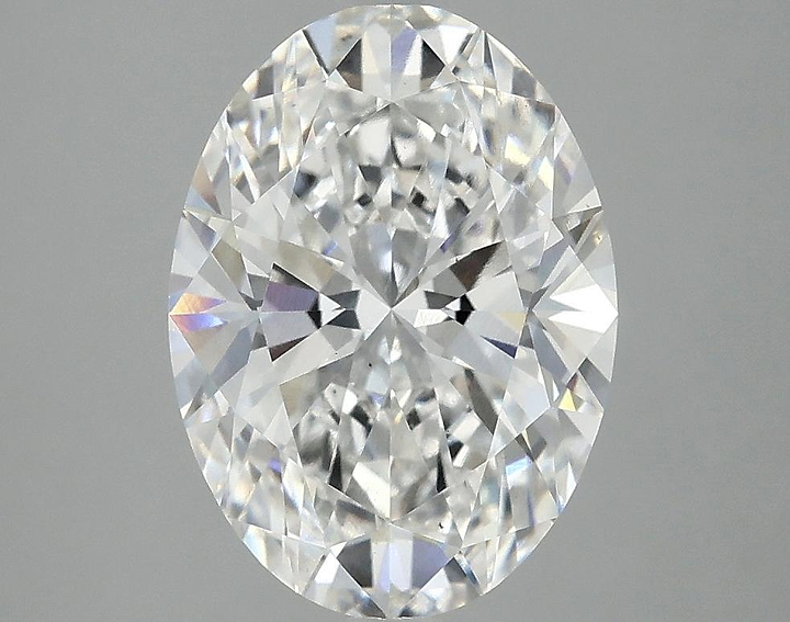 3.1 Carat Oval Shaped Ideal Cut VS1 IGI Certified Lab Grown Diamond