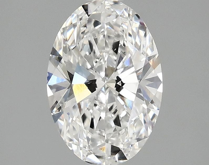 1.52 Carat Oval Shaped Ideal Cut VVS2 IGI Certified Lab Grown Diamond