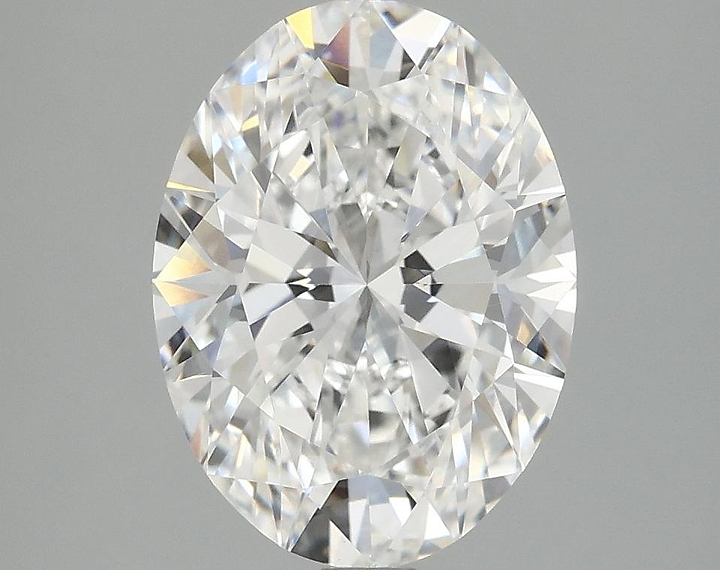 3.04 Carat Oval Shaped Excellent Cut VVS2 IGI Certified Lab Grown Diamond