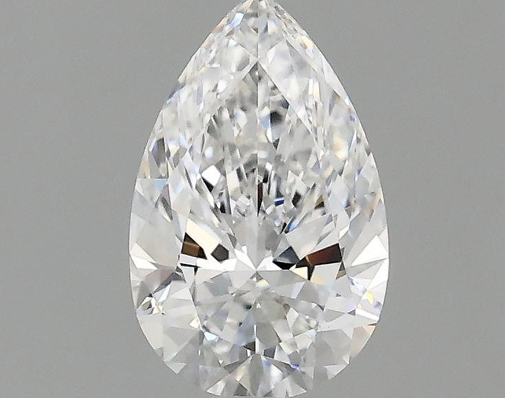 0.99 Carat Pear Shaped Ideal Cut VVS2 IGI Certified Lab Grown Diamond