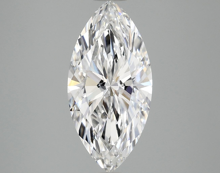 3.04 Carat Marquise Shaped Excellent Cut VS1 IGI Certified Lab Grown Diamond
