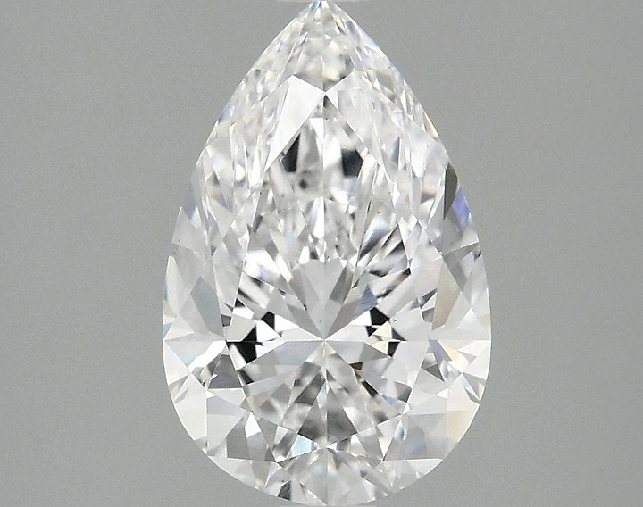 2.01 Carat Pear Shaped Ideal Cut VS1 IGI Certified Lab Grown Diamond