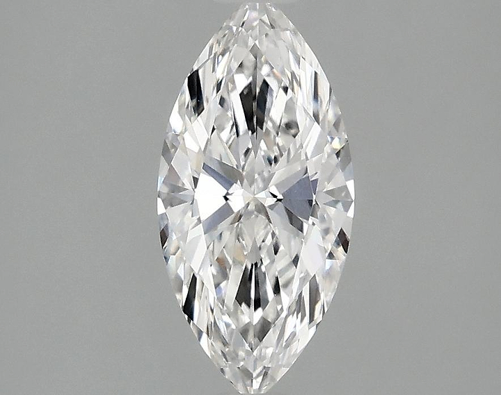 0.97 Carat Marquise Shaped Excellent Cut VVS2 IGI Certified Lab Grown Diamond