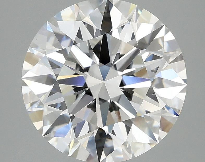 3.08 Carat Round Shaped Ideal Cut VS1 IGI Certified Lab Grown Diamond