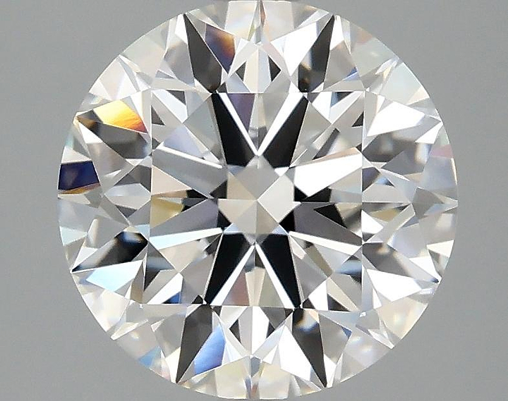 3.02 Carat Round Shaped Excellent Cut VVS2 IGI Certified Lab Grown Diamond