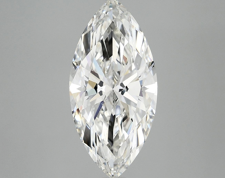 3.08 Carat Marquise Shaped Very Good Cut VS1 IGI Certified Lab Grown Diamond