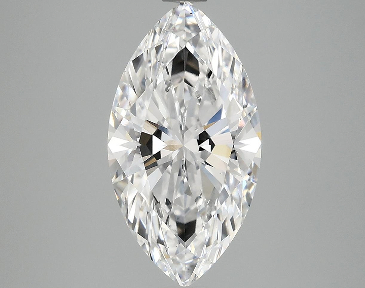 3.08 Carat Marquise Shaped Excellent Cut VS1 IGI Certified Lab Grown Diamond