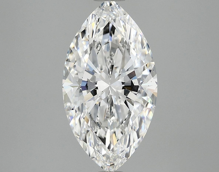 3.09 Carat Marquise Shaped Excellent Cut VS1 IGI Certified Lab Grown Diamond