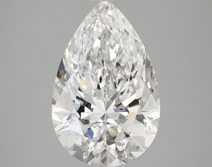 3.08 Carat Pear Shaped Ideal Cut VS2 IGI Certified Lab Grown Diamond