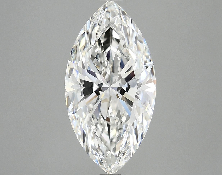 3.03 Carat Marquise Shaped Ideal Cut VS2 IGI Certified Lab Grown Diamond