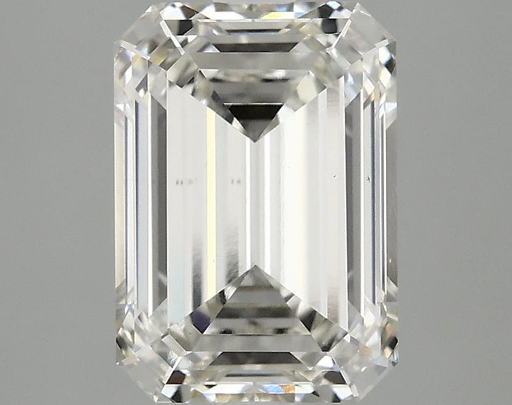 2.97 Carat Emerald Shaped Ideal Cut VS2 IGI Certified Lab Grown Diamond