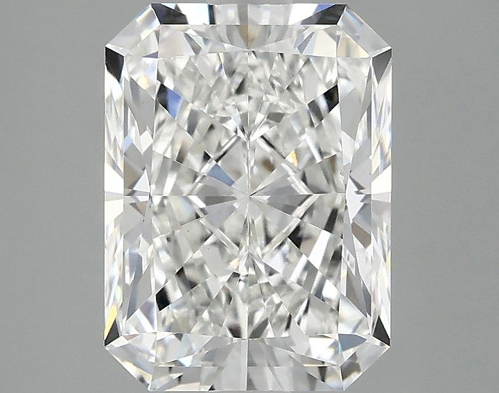3.01 Carat Radiant Shaped Excellent Cut VVS2 IGI Certified Lab Grown Diamond