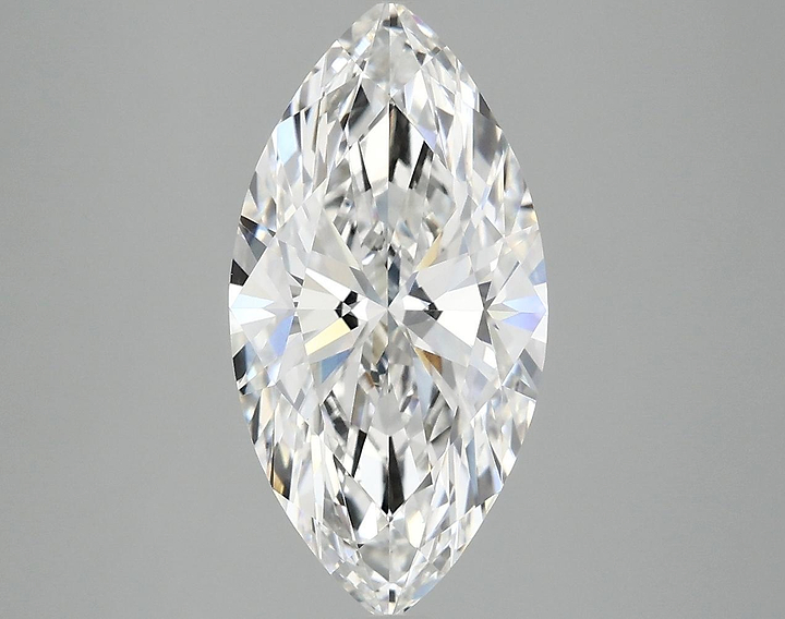 3.1 Carat Marquise Shaped Ideal Cut VVS2 IGI Certified Lab Grown Diamond