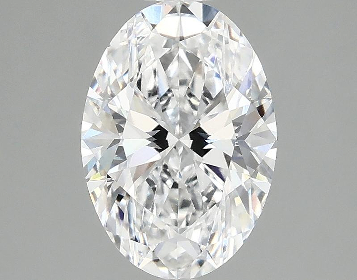 1.62 Carat Oval Shaped Ideal Cut VVS2 IGI Certified Lab Grown Diamond