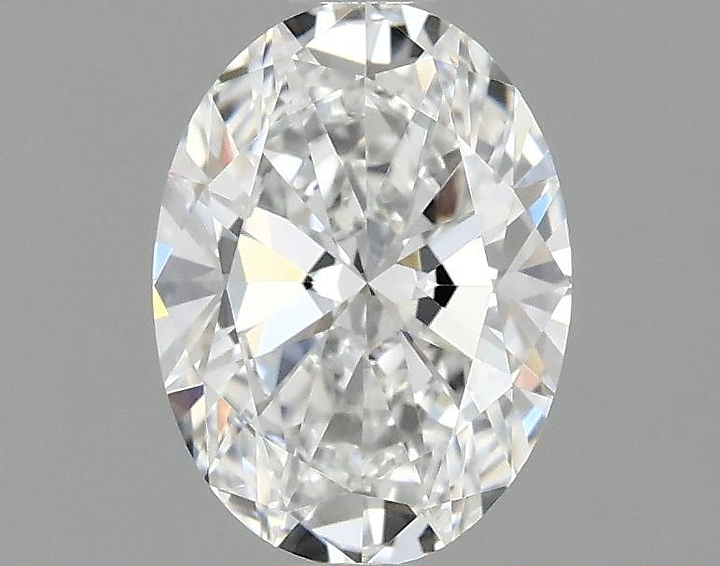 0.97 Carat Oval Shaped Excellent Cut VVS2 IGI Certified Lab Grown Diamond