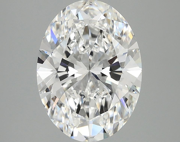 3.09 Carat Oval Shaped Excellent Cut VVS2 IGI Certified Lab Grown Diamond