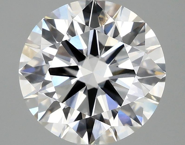 3.02 Carat Round Shaped Ideal Cut VVS2 IGI Certified Lab Grown Diamond