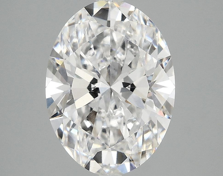 3.09 Carat Oval Shaped Excellent Cut VVS2 IGI Certified Lab Grown Diamond