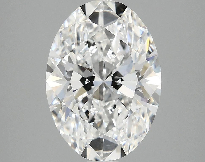3.03 Carat Oval Shaped Ideal Cut VVS2 IGI Certified Lab Grown Diamond