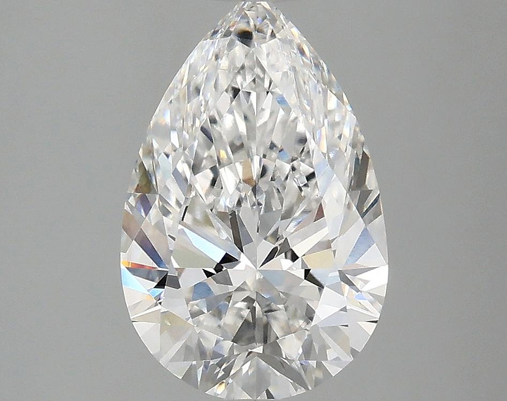 2.06 Carat Pear Shaped Excellent Cut VS1 IGI Certified Lab Grown Diamond