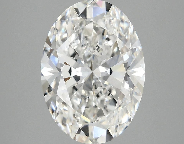 3.03 Carat Oval Shaped Ideal Cut VVS2 IGI Certified Lab Grown Diamond