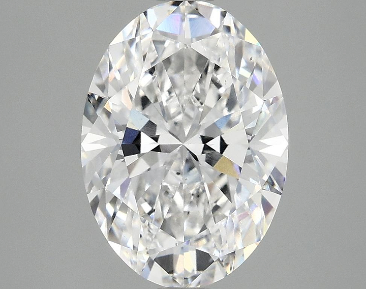 3.05 Carat Oval Shaped Ideal Cut VS2 IGI Certified Lab Grown Diamond