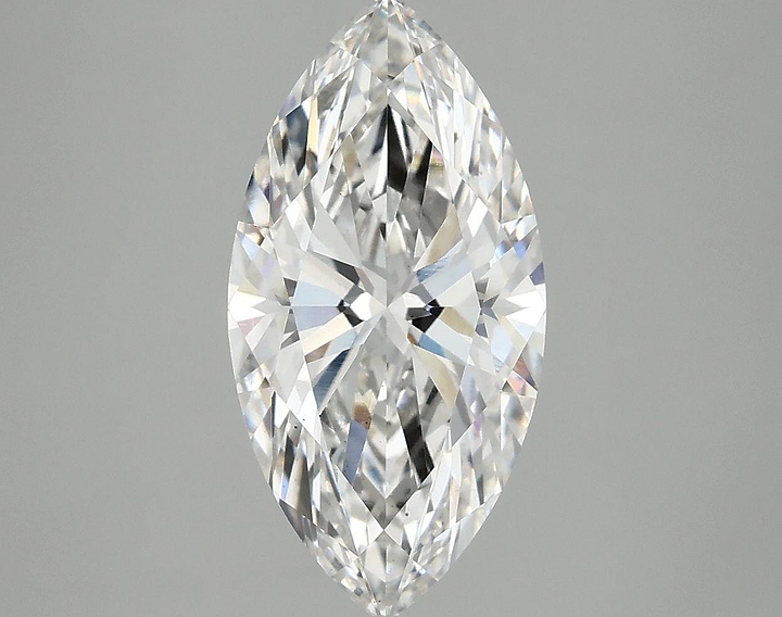 3.1 Carat Marquise Shaped Ideal Cut VS2 IGI Certified Lab Grown Diamond