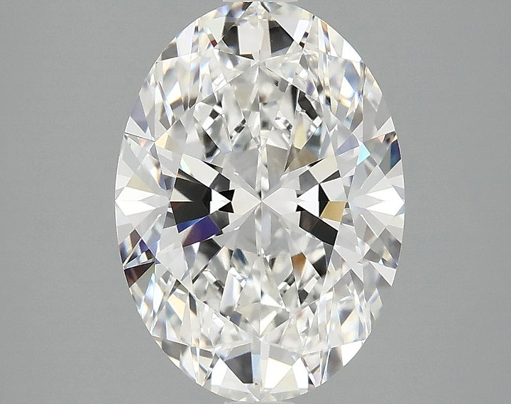 3.1 Carat Oval Shaped Ideal Cut VVS2 IGI Certified Lab Grown Diamond