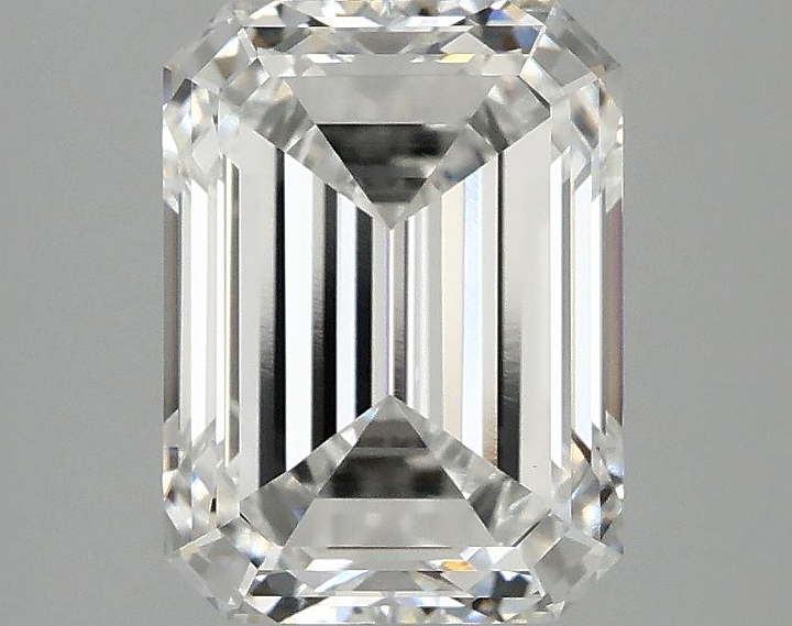 3.07 Carat Emerald Shaped Excellent Cut VS1 IGI Certified Lab Grown Diamond