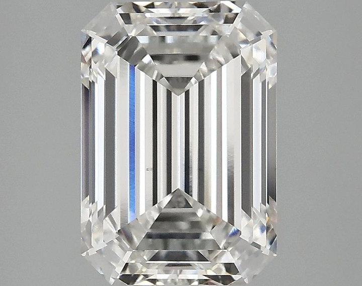 2.85 Carat Emerald Shaped Ideal Cut VS1 IGI Certified Lab Grown Diamond