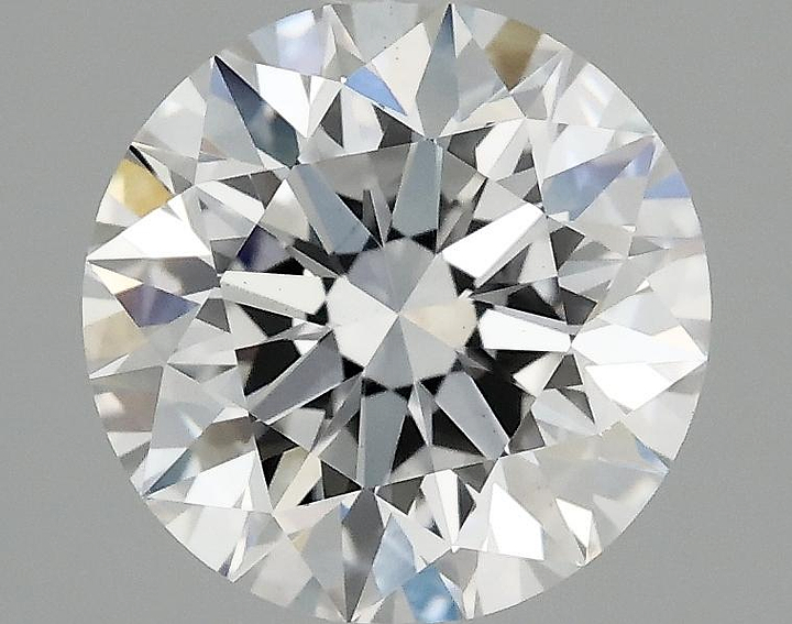 2.07 Carat Round Shaped Excellent Cut VS1 IGI Certified Lab Grown Diamond