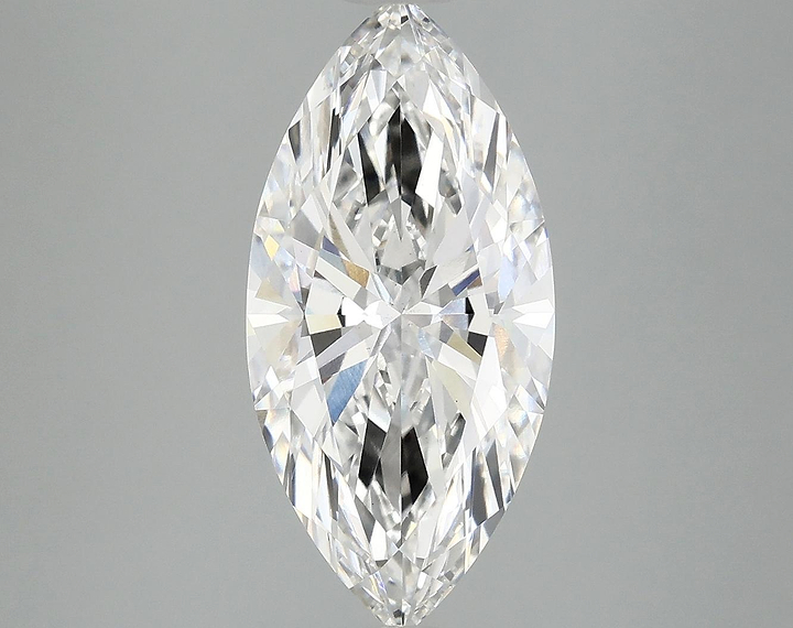 3.44 Carat Marquise Shaped Excellent Cut VS1 IGI Certified Lab Grown Diamond
