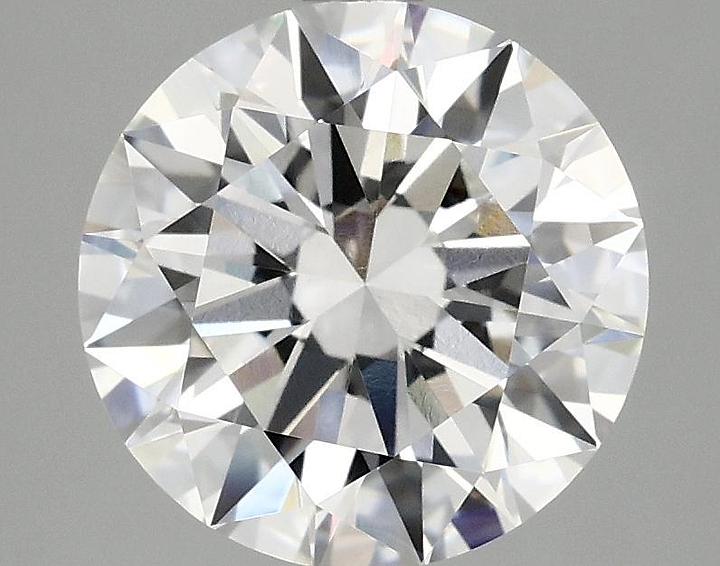 3.01 Carat Round Shaped Ideal Cut VVS2 IGI Certified Lab Grown Diamond