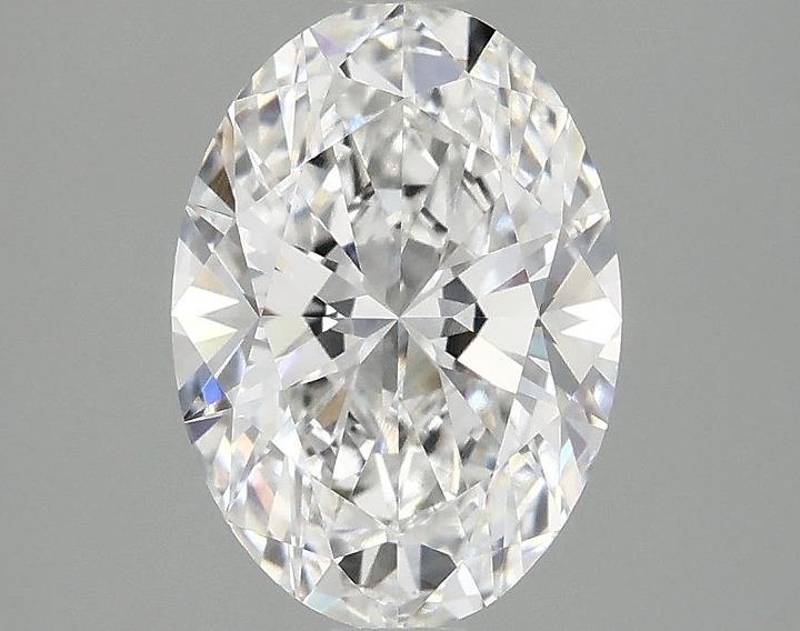 2.05 Carat Oval Shaped Ideal Cut VVS2 IGI Certified Lab Grown Diamond