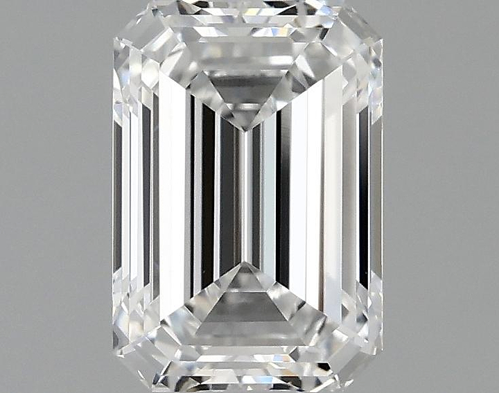 0.99 Carat Emerald Shaped Ideal Cut VS1 IGI Certified Lab Grown Diamond