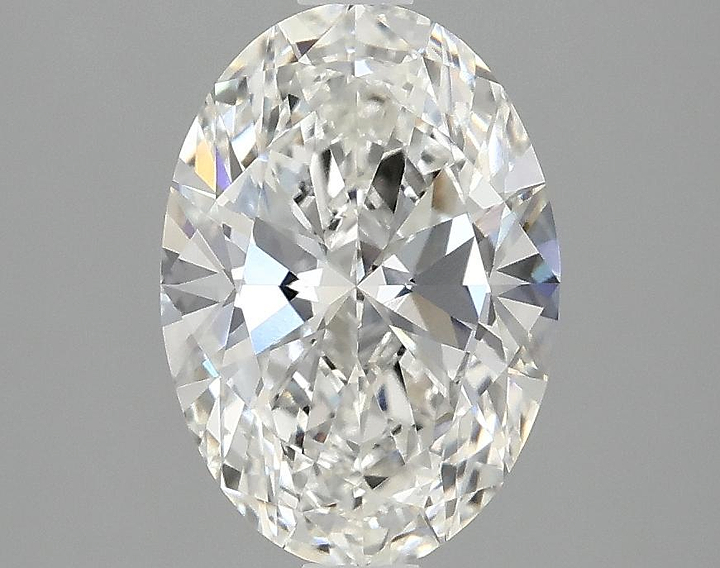 2.0 Carat Oval Shaped Ideal Cut VVS2 IGI Certified Lab Grown Diamond