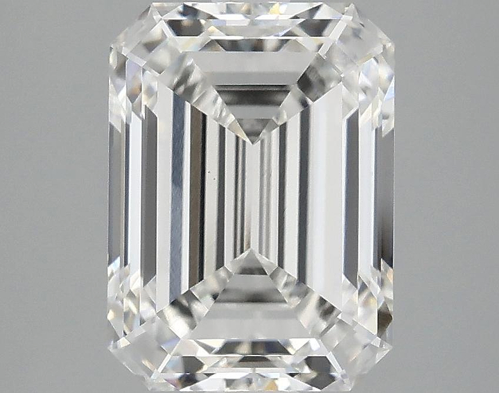 3.1 Carat Emerald Shaped Excellent Cut VVS2 IGI Certified Lab Grown Diamond