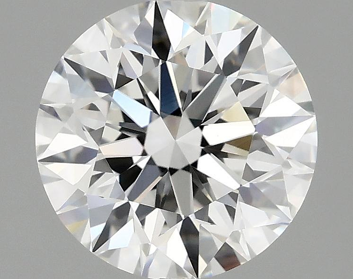 2.08 Carat Round Shaped Excellent Cut VVS2 IGI Certified Lab Grown Diamond