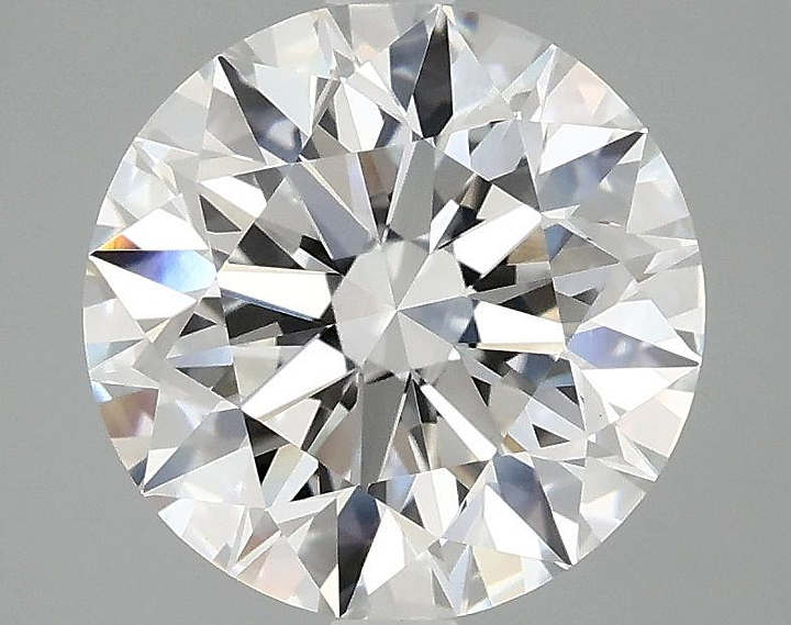 3.09 Carat Round Shaped Excellent Cut VS1 IGI Certified Lab Grown Diamond