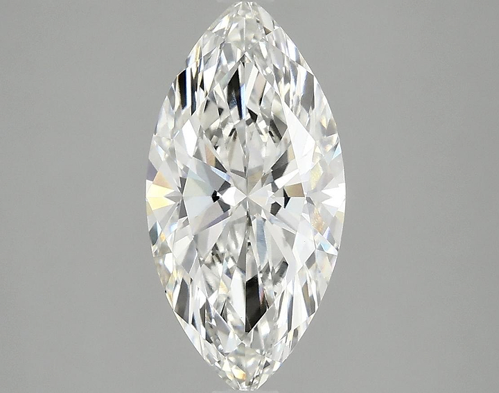2.06 Carat Marquise Shaped Ideal Cut VVS2 IGI Certified Lab Grown Diamond