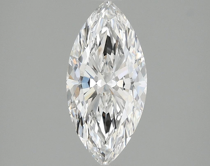 1.58 Carat Marquise Shaped Excellent Cut VVS2 IGI Certified Lab Grown Diamond