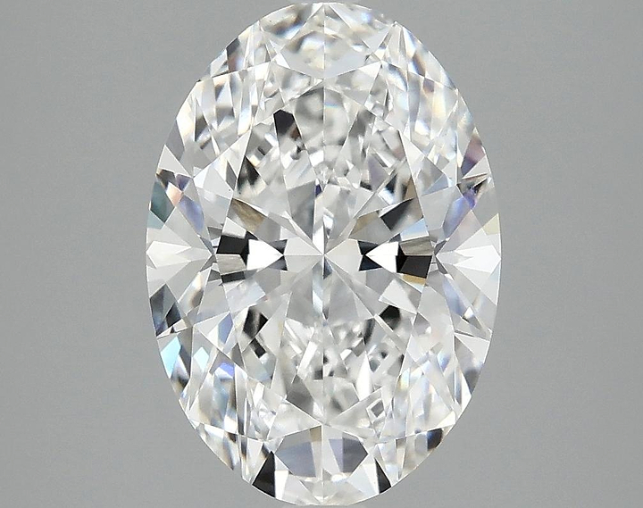 3.05 Carat Oval Shaped Ideal Cut VVS2 IGI Certified Lab Grown Diamond